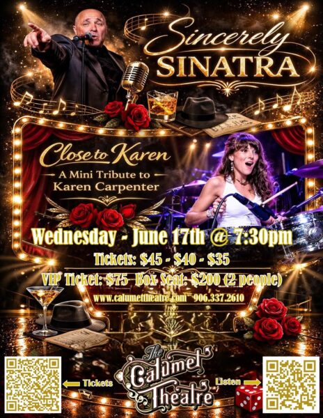 Frank Sinatra Karen Carpenter 8.5x11 poster